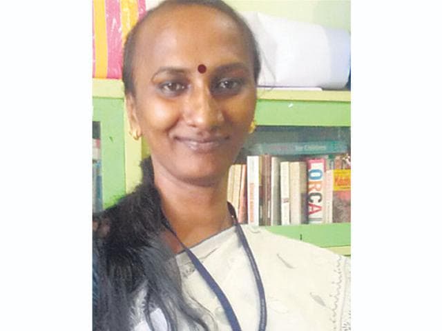 Sowmya Gupta, a training officer at the Humsafar Trust