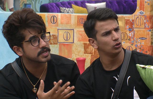 Suyyash and Prince argue over their contribution in the luxury budget task. (COLORS TV) Suyyash and Prince argue over their contribution in the luxury budget task. (COLORS TV)