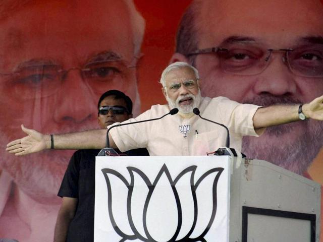 Prime Minister Narendra Modi will address rally in Srinagar on November 7.(PTI)