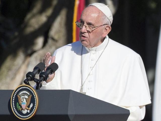 Pope Francis told US Roman Catholic bishops that crimes of sexual abuse of minors by clergy should never be repeated, acknowledging the damage caused by years of scandal in the US Catholic Church. (EPA) Pope Francis told US Roman Catholic bishops that crimes of sexual abuse of minors by clergy should never be repeated, acknowledging the damage caused by years of scandal in the US Catholic Church. (EPA)