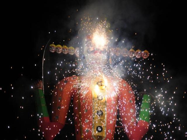 Members of Indore’s erstwhile princely Holkar family participate in family’s Dussehra procession in Indore on Thursday. (Arun Mondhe/HT photo) Members of Indore’s erstwhile princely Holkar family participate in family’s Dussehra procession in Indore on Thursday. (Arun Mondhe/HT photo)