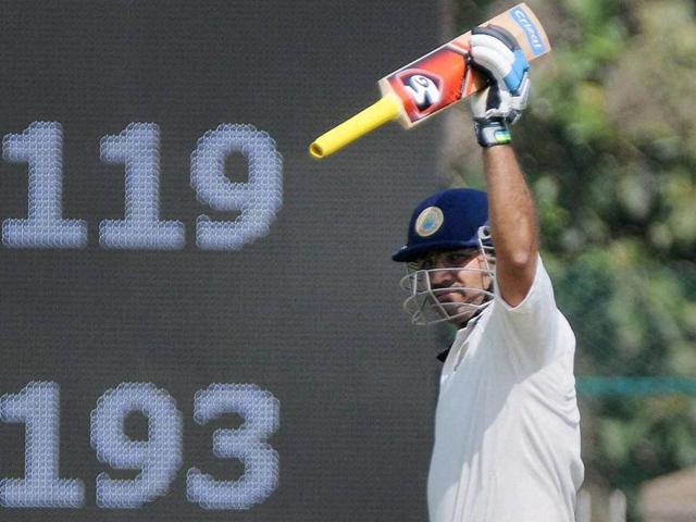 Virender Sehwag hits a shot in Haryana’s Ranji Trophy match against Karnataka in Mysore on October 10, 2015. (PTI Photo) Virender Sehwag hits a shot in Haryana’s Ranji Trophy match against Karnataka in Mysore on October 10, 2015. (PTI Photo)