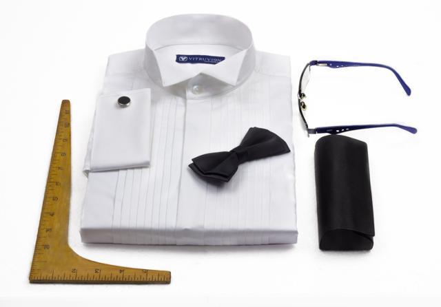 Vitruvien uses interactive 3D animation, which they call ‘3D shirt designer technology’, to let customers control all aspects of a shirt — collars, cuffs, buttons and cuts Vitruvien uses interactive 3D animation, which they call ‘3D shirt designer technology’, to let customers control all aspects of a shirt — collars, cuffs, buttons and cuts