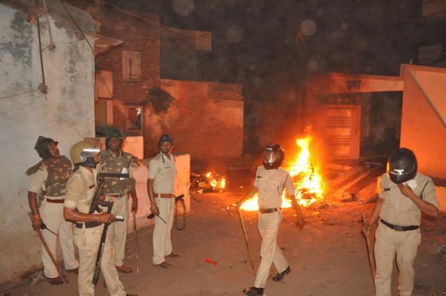 District collector Neeraj Dube said “the situation is under control now”. (HT Photo)