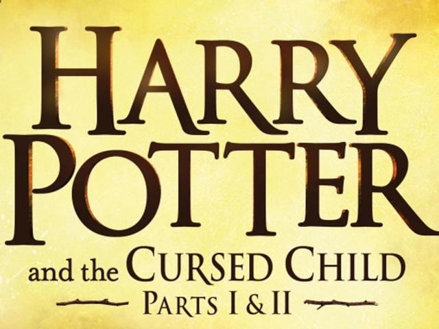 The first promotional material of the new Harry Potter play.