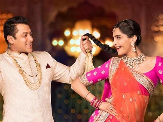 Salman Khan and Sonam Kapoor in Prem Ratan Dhan Payo. (YouTube) Salman Khan and Sonam Kapoor in Prem Ratan Dhan Payo. (YouTube)