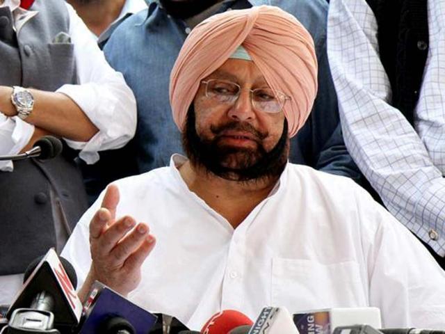 Capt Amarinder Singh. (HT Photo) Capt Amarinder Singh. (HT Photo)