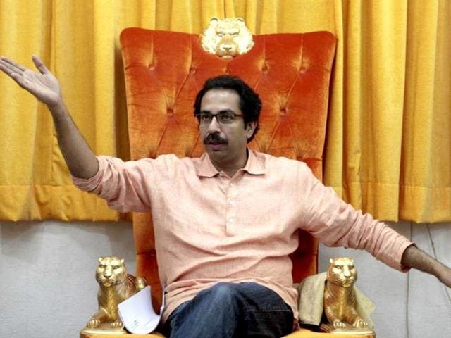 PM Modi and Shiv Sena president Uddhav Thackeray during a rally in Mumbai. The BJP has not responded to Thackeray, despite the Shiv Sena leader’s recent inflammatory comments castigating his ally. (HT Photo) PM Modi and Shiv Sena president Uddhav Thackeray during a rally in Mumbai. The BJP has not responded to Thackeray, despite the Shiv Sena leader’s recent inflammatory comments castigating his ally. (HT Photo)