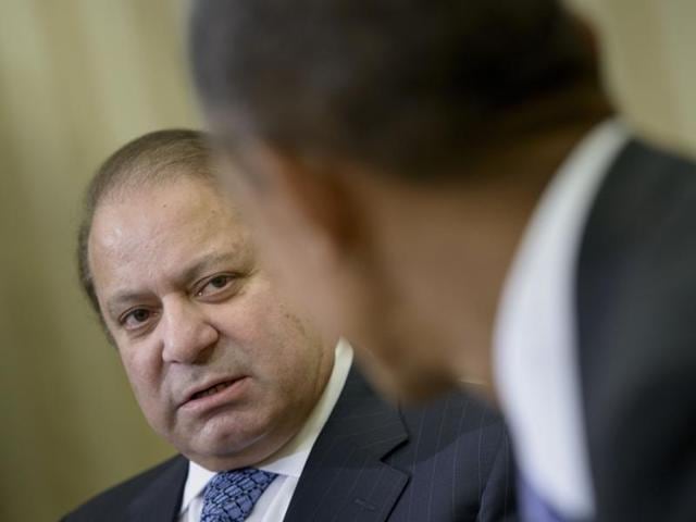 President Barack Obama meets with Pakistani Prime Minister Nawaz Sharif in the Oval Office of the White House in Washington on Thursday. (AP) President Barack Obama meets with Pakistani Prime Minister Nawaz Sharif in the Oval Office of the White House in Washington on Thursday. (AP)