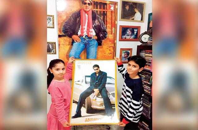 Israeli fan Moses Sapir loves Amitabh so much, he named his firstborn son (right) Amit after him. Israeli fan Moses Sapir loves Amitabh so much, he named his firstborn son (right) Amit after him.