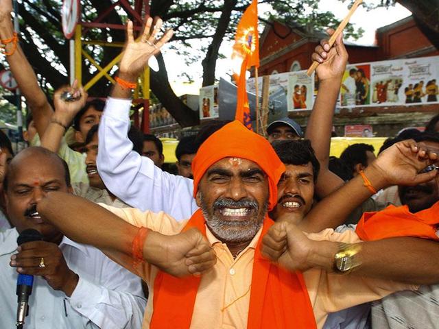 The rising level of intolerance in India is a worrying sign of just how prevalent internecine conflicts in our society really are.(Karun Sharma/ HT Photo) The rising level of intolerance in India is a worrying sign of just how prevalent internecine conflicts in our society really are.(Karun Sharma/ HT Photo)