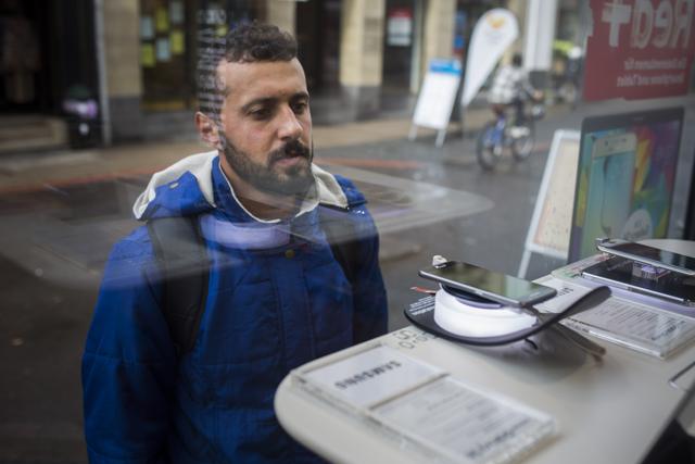 Mohammed al-Haj reached his destination, the German city of Saarlouis, where he was to meet his friend Dr. Osman al-Haj Osman from the Aleppo hospital. Here in Germany, he was convinced he could build a future. "Syrians work really hard. They'll crush rocks for a living," he said. (AP Photo) Mohammed al-Haj reached his destination, the German city of Saarlouis, where he was to meet his friend Dr. Osman al-Haj Osman from the Aleppo hospital. Here in Germany, he was convinced he could build a future. "Syrians work really hard. They'll crush rocks for a living," he said. (AP Photo)