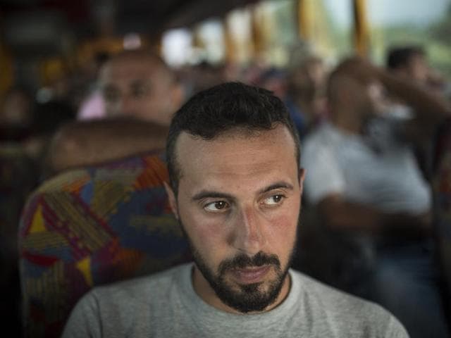 Mohammed al-Haj, a 26-year-old from Aleppo, was one of more than 600,000 migrants and refugees who flowed into Europe so far this year. Nearly half of those were Syrians, like Mohammed, fleeing their country’s brutal civil war. (AP Photo) Mohammed al-Haj, a 26-year-old from Aleppo, was one of more than 600,000 migrants and refugees who flowed into Europe so far this year. Nearly half of those were Syrians, like Mohammed, fleeing their country’s brutal civil war. (AP Photo)