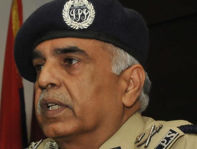 Punjab’s new director general of police (DGP), Suresh Arora during a Press Conference in Chandigarh on Sunday. (HT Photo) Punjab’s new director general of police (DGP), Suresh Arora during a Press Conference in Chandigarh on Sunday. (HT Photo)
