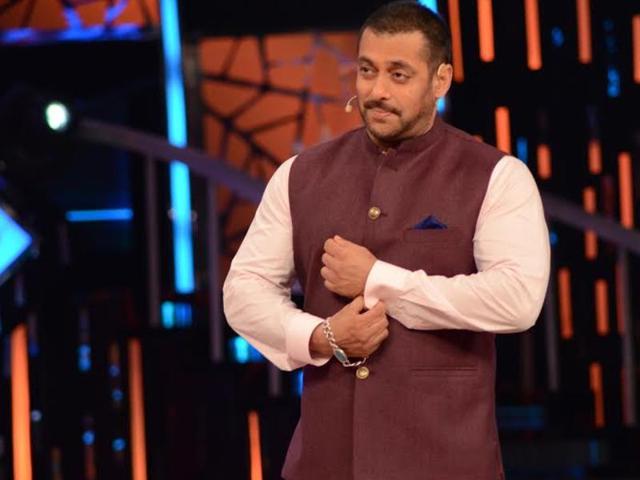 Salman Khan on the sets of Bigg Boss 9. (COLORS TV)