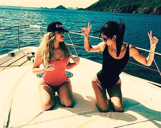 #thighbrow, which refers to the skin roll that forms at the top-front of the thigh whenever you bend forward, sit or kneel, (like Khloe Kardashian and Kendall Jenner are seen doing above), is big on social media. #thighbrow, which refers to the skin roll that forms at the top-front of the thigh whenever you bend forward, sit or kneel, (like Khloe Kardashian and Kendall Jenner are seen doing above), is big on social media.