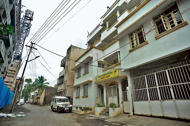 A hostel of Sanatan Sanstha at Miraj in Sangli (HT Photo/ Uday Deolekar)