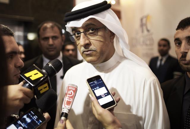 An April 30, 2015 file photo of re-elected president of the Asian Football Confederation (AFC) Salman bin Ebrahim al Khalifa speaking to journalists at the end of the AFC regional Congress in the Bahraini capital Manama. (AFP Photo) An April 30, 2015 file photo of re-elected president of the Asian Football Confederation (AFC) Salman bin Ebrahim al Khalifa speaking to journalists at the end of the AFC regional Congress in the Bahraini capital Manama. (AFP Photo)