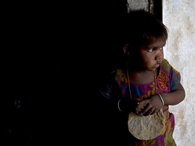 On paper an estimated 32 lakh students between class 1 and 8 are served the mid-day meal daily in Jharkhand where a Unicef study in 2013-14 had found 47% children under five years to be stunted and 42% underweight. (AP/Representative photo) On paper an estimated 32 lakh students between class 1 and 8 are served the mid-day meal daily in Jharkhand where a Unicef study in 2013-14 had found 47% children under five years to be stunted and 42% underweight. (AP/Representative photo)