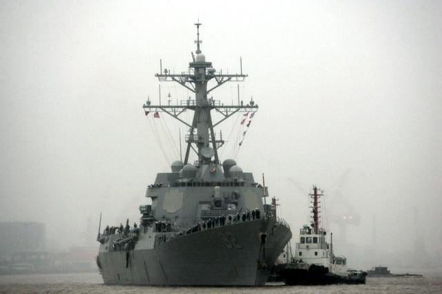 In this file photo, guided missile destroyer USS Lassen arrives at the Shanghai International Passenger Quay in Shanghai, China, for a scheduled port visit. (AP Photo) In this file photo, guided missile destroyer USS Lassen arrives at the Shanghai International Passenger Quay in Shanghai, China, for a scheduled port visit. (AP Photo)