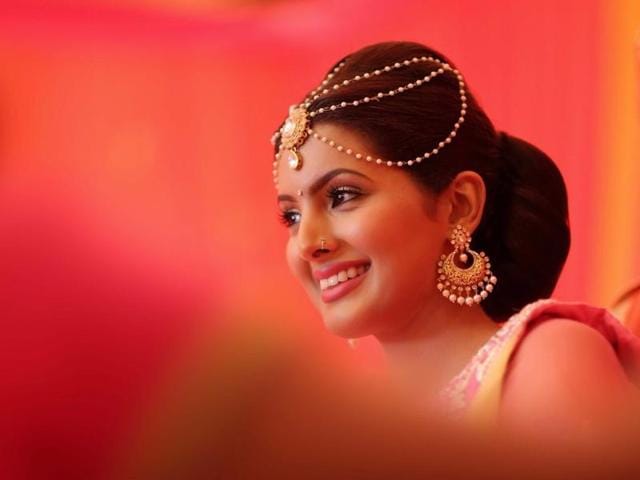 Geeta Basra is set to tie the knot with Harbhajan Singh on Thursday, October 29, 2015. (Image courtesy - Israni Photography)
