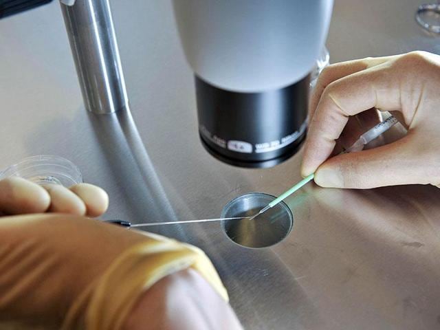 The Indian government has banned the import of human embryos, which is likely to affect the surrogacy business in India.(AP Photo) The Indian government has banned the import of human embryos, which is likely to affect the surrogacy business in India.(AP Photo)