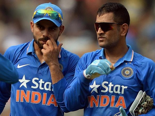 India skipper MS Dhoni looked out of sorts quite often in the ODI and T20I series against South Africa, whether it was with the batting order or bowling changes.(PTI Photo)