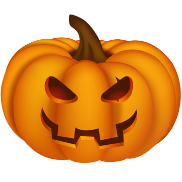 (A typical Halloween special carved pumpkin) (A typical Halloween special carved pumpkin)