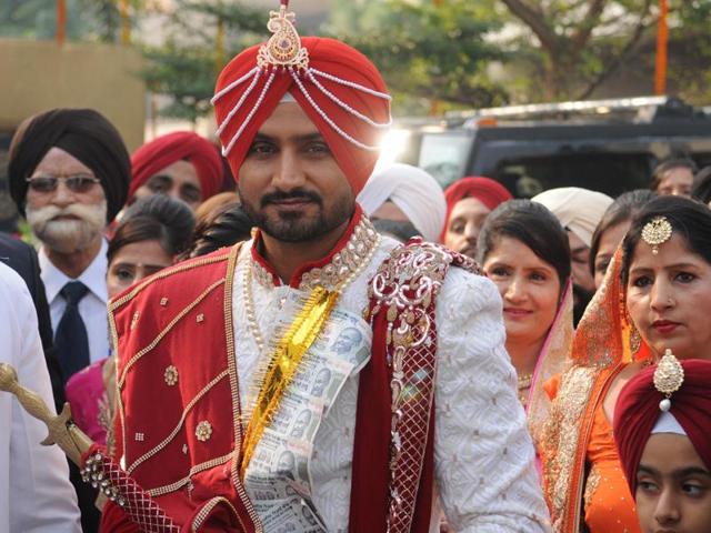 Harbhajan Singh got (Pardeep Pandit/HT Photo)