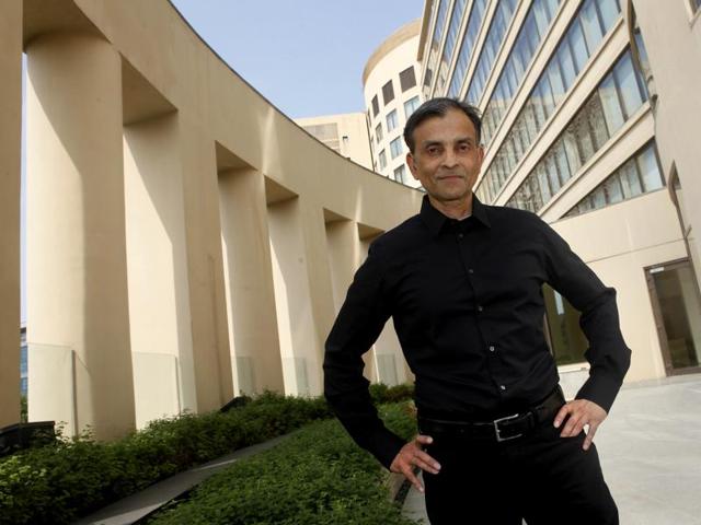 Ranadivé (58) is an IT millionaire and credited for digitising Wall Street in the 1980s(Arijit Sen/ Hindustan Times)