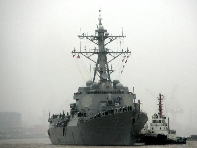 A file photo of guided missile destroyer USS Lassen, which entered waters of the South China Sea on October 27, 2015. (AFP Photo) A file photo of guided missile destroyer USS Lassen, which entered waters of the South China Sea on October 27, 2015. (AFP Photo)
