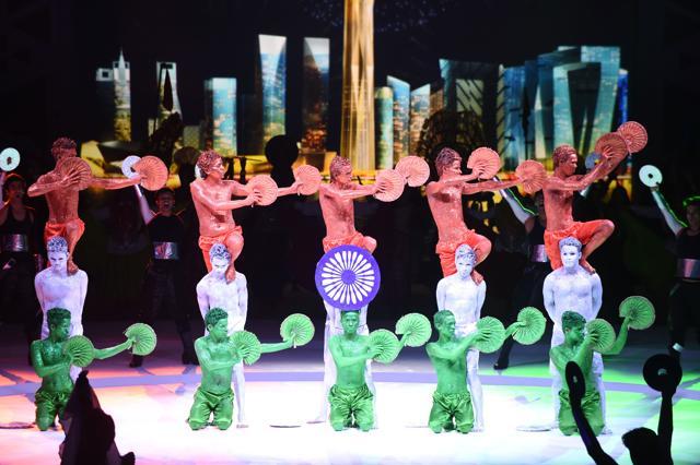 Performers take part in a cultural programme during the India-Africa Forum Summit in New Delhi on October 29, 2015. (AFP) Performers take part in a cultural programme during the India-Africa Forum Summit in New Delhi on October 29, 2015. (AFP)