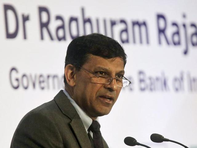 In this file photo, Reserve Bank of India (RBI) governor Raghuram Rajan speaks during a gathering of industrialists and bankers in Mumbai. (Reuters Photo) In this file photo, Reserve Bank of India (RBI) governor Raghuram Rajan speaks during a gathering of industrialists and bankers in Mumbai. (Reuters Photo)