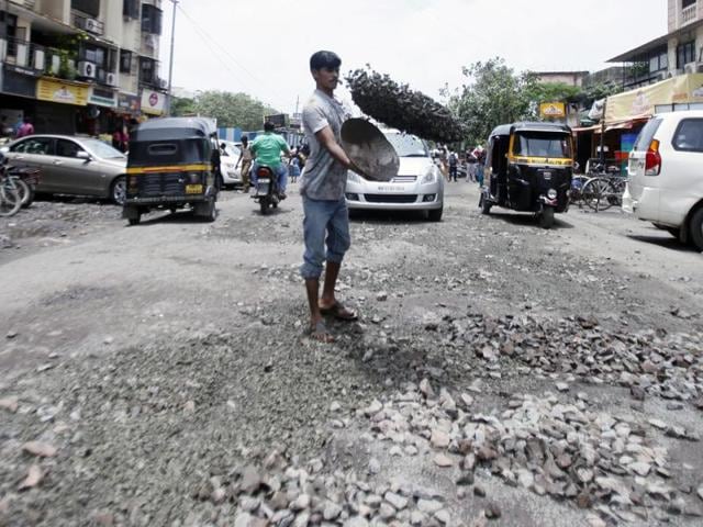 Two years ago, the BMC had prepared a Rs5,000-crore master plan for reconstruction and repair of roads across the city over a period of three years. (File photo) Two years ago, the BMC had prepared a Rs5,000-crore master plan for reconstruction and repair of roads across the city over a period of three years. (File photo)
