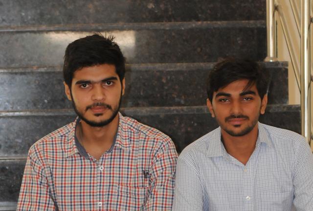 Chandigarh-based IT professionals Sachin Bahal and Navdeep Nandal, whose start-up, Let’s Ride, won the second prize. (Sanjeev Sharma/HT Photo) Chandigarh-based IT professionals Sachin Bahal and Navdeep Nandal, whose start-up, Let’s Ride, won the second prize. (Sanjeev Sharma/HT Photo)