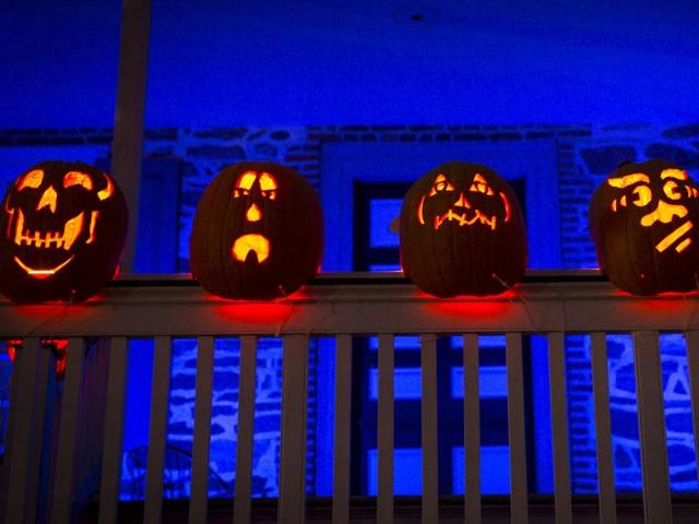 New York’s Van Cortlandt Manor House and Museum celebrates Great Jack O’ Lantern Blaze, an annual festival with roots in Halloween, with more than 7,000 hand-carved illuminated Jack O’ Lanterns. (REUTERS)