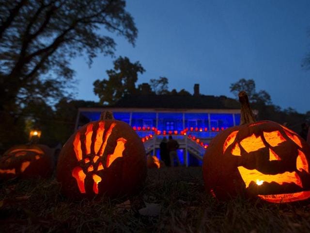 Jack O’ Lantern is a carved pumpkin associated with Halloween. (REUTERS)