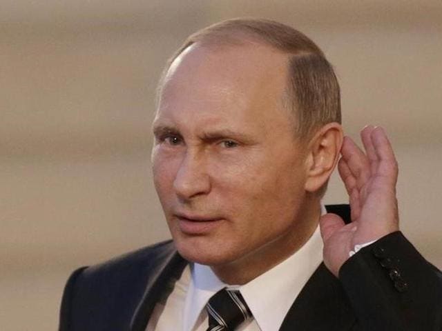 Russian President Vladimir Putin.(Reuters)