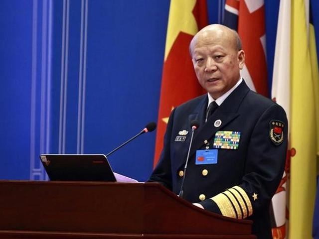 China’s naval commander Wu Shengli told his US counterpart that a minor incident could spark war in the South China Sea if the United States did not stop its “provocative acts” in the disputed waterway. (Reuters/China Daily file photo) China’s naval commander Wu Shengli told his US counterpart that a minor incident could spark war in the South China Sea if the United States did not stop its “provocative acts” in the disputed waterway. (Reuters/China Daily file photo)