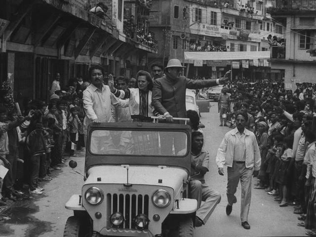 Former prime minister Rajiv Gandhi with wife Sonia in Mizoram in July 1986. The Mizo Accord was signed on June 30 of the same year. Former prime minister Rajiv Gandhi with wife Sonia in Mizoram in July 1986. The Mizo Accord was signed on June 30 of the same year.