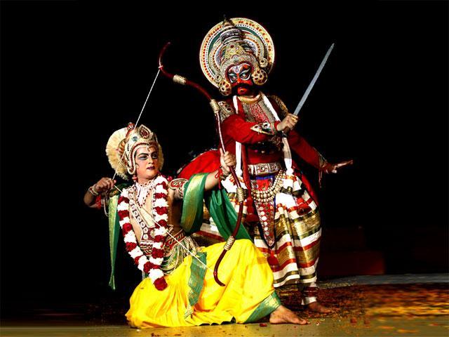 The play calls for a variety of dance forms. (Photo: Ajay Aggarwal) The play calls for a variety of dance forms. (Photo: Ajay Aggarwal)