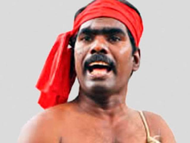 Opposition parties condemned Tamil Nadu chief minister J Jayalalithaa for “strangulation of democracy” after folk singer S Kovan’s arrest on Friday.(HT File Photo) Opposition parties condemned Tamil Nadu chief minister J Jayalalithaa for “strangulation of democracy” after folk singer S Kovan’s arrest on Friday.(HT File Photo)