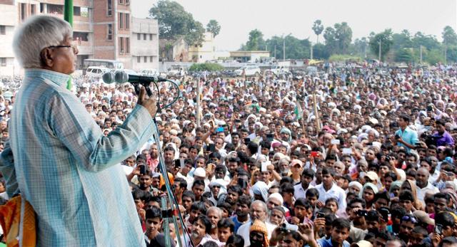 The return of Lalu to power after more than a decade brings his political legacy - that of being responsible for the ‘goonda’, or jungle raj in Bihar in the 1990s - back into question. (PTI Photo) The return of Lalu to power after more than a decade brings his political legacy - that of being responsible for the ‘goonda’, or jungle raj in Bihar in the 1990s - back into question. (PTI Photo)