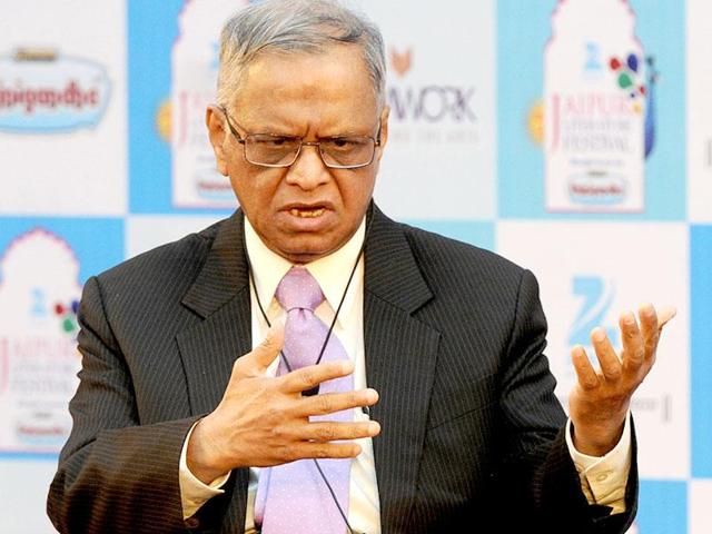 Infosys founder NR Narayana Murthy.(HT File Photo)