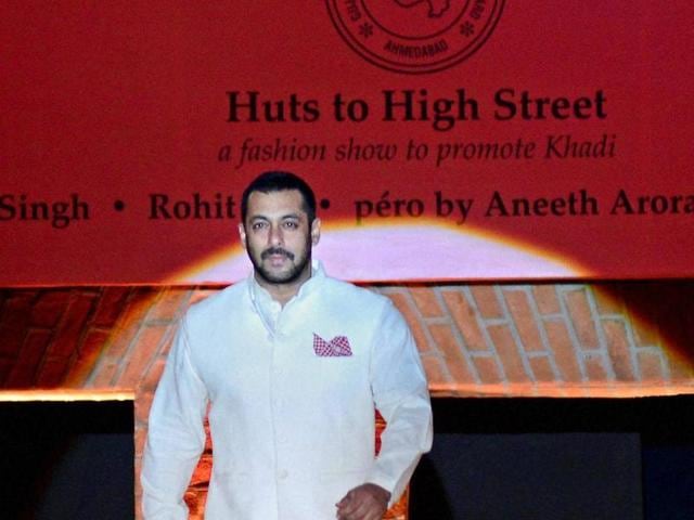 The show was organised in collaboration with the Gujarat State Khadi and Village Industries Board. (PTI)