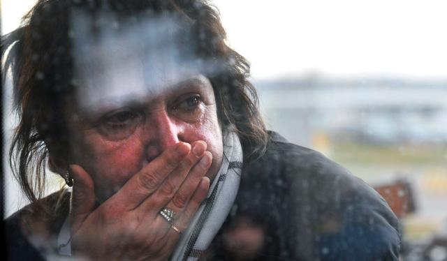 A relative reacts at Pulkovo international airport outside Saint Petersburg after a Russian plane with 224 people on board crashed in a mountainous part of Egypt's Sinai Peninsula. (AFP) A relative reacts at Pulkovo international airport outside Saint Petersburg after a Russian plane with 224 people on board crashed in a mountainous part of Egypt's Sinai Peninsula. (AFP)