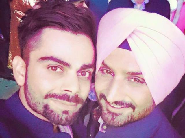 Harbhajan Singh had a star-studded wedding reception in the national capital on Sunday after tying the knot at a private ceremony in Punjab. (Facebook/HARBHAJANSINGH)