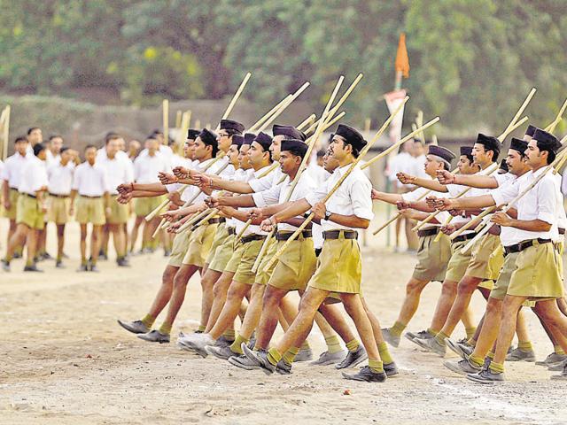 Undeterred by growing protests, the RSS has now announced a campaign to ‘correct religious imbalance’. It has announced a nationwide campaign to spread disharmony. (REUTERS Photo) Undeterred by growing protests, the RSS has now announced a campaign to ‘correct religious imbalance’. It has announced a nationwide campaign to spread disharmony. (REUTERS Photo)