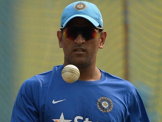 India’s captain Mahendra Singh Dhoni during a training session on the eve of the fifth ODI against South Africa in Mumbai on October 24, 2015. (AFP Photo) India’s captain Mahendra Singh Dhoni during a training session on the eve of the fifth ODI against South Africa in Mumbai on October 24, 2015. (AFP Photo)
