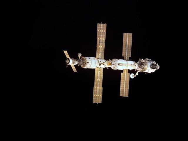 On Nov. 2, 2000, the Expedition 1 crew - Commander William M. (Bill) Shepherd of NASA and Flight Engineer Sergei Krikalev and Soyuz Commander Yuri Gidzenko of Roscosmos - arrived at the International Space Station, marking the start of an uninterrupted human presence on the orbiting laboratory. (Photo courtesy: nasa.gov)